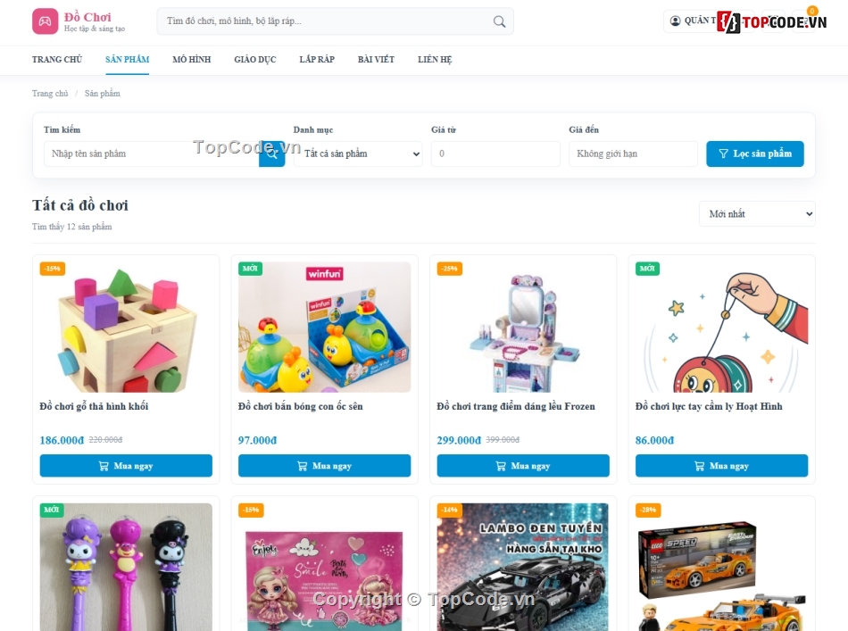 website,bán website,đồ án website